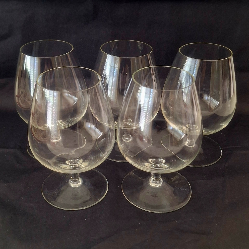Brandy snifters - Set of 5 - vintage